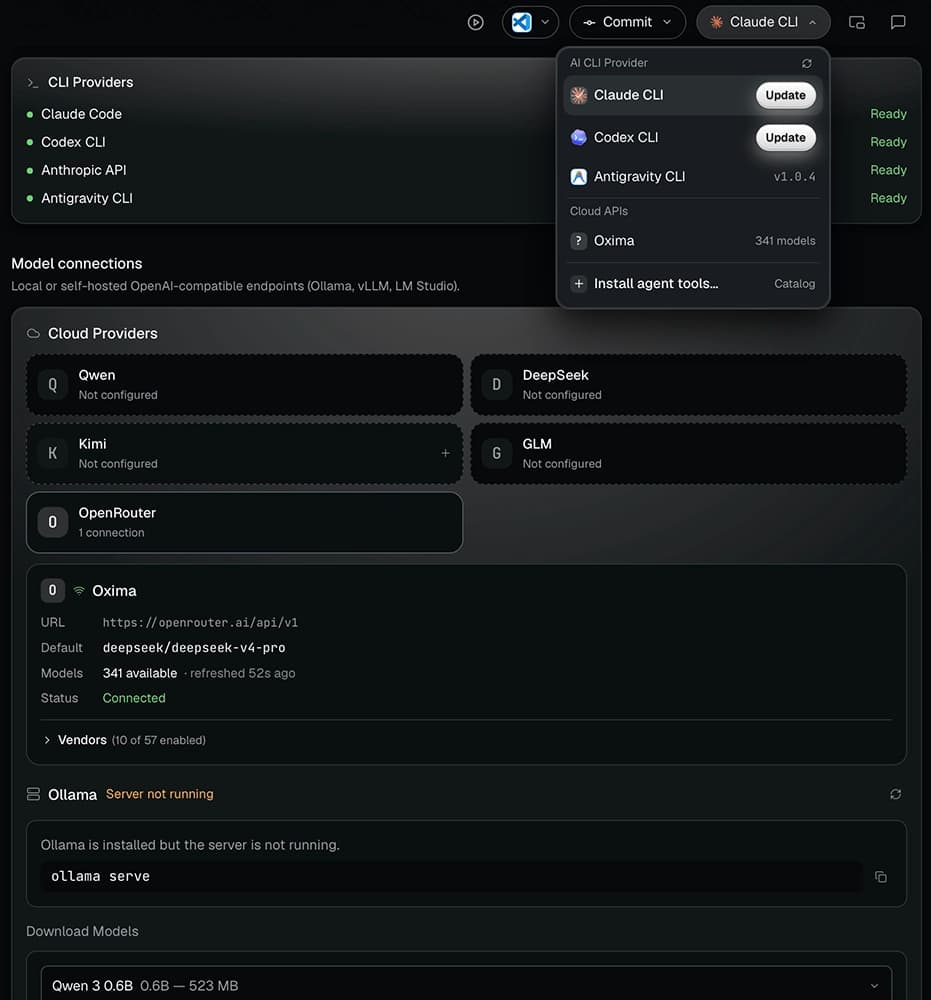 AI CLI Multi-Provider — preview 1