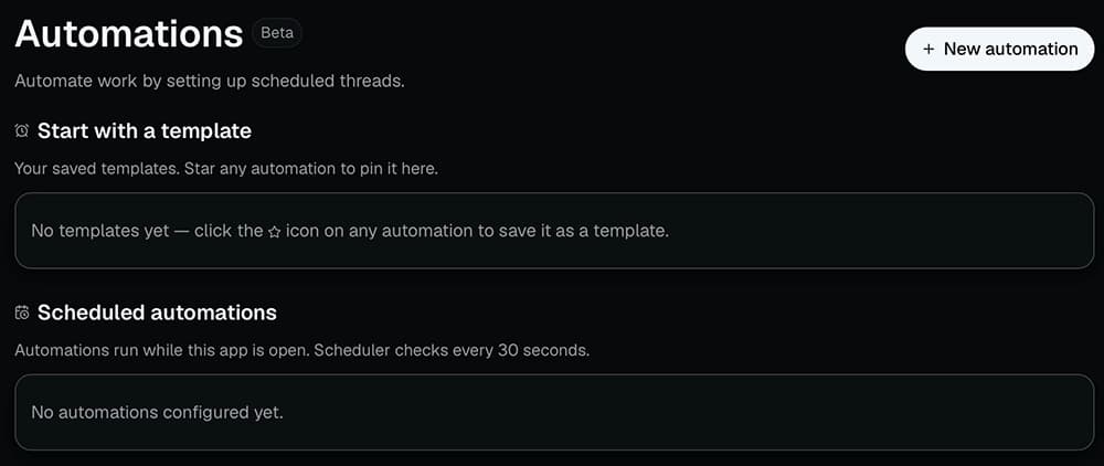 Automation & Scheduling — preview 1