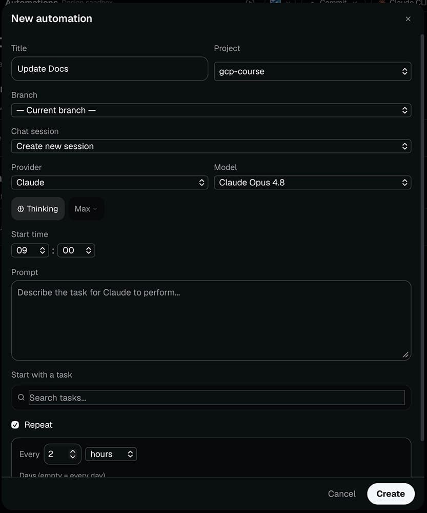 Automation & Scheduling — preview 2