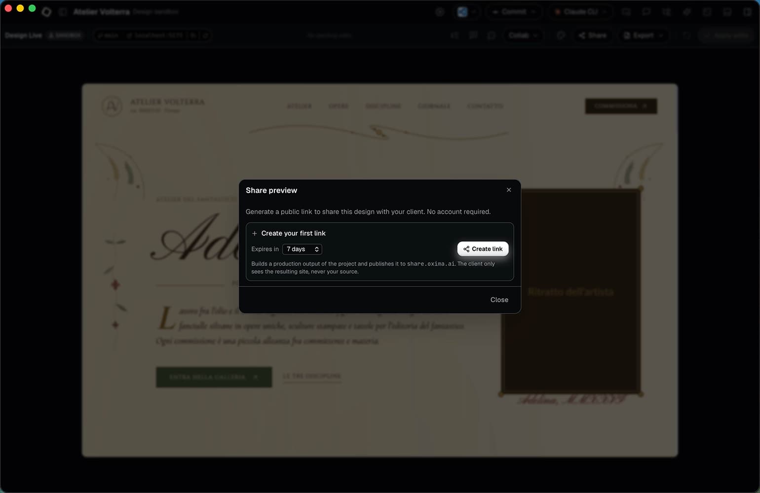 Design Mode — preview 3